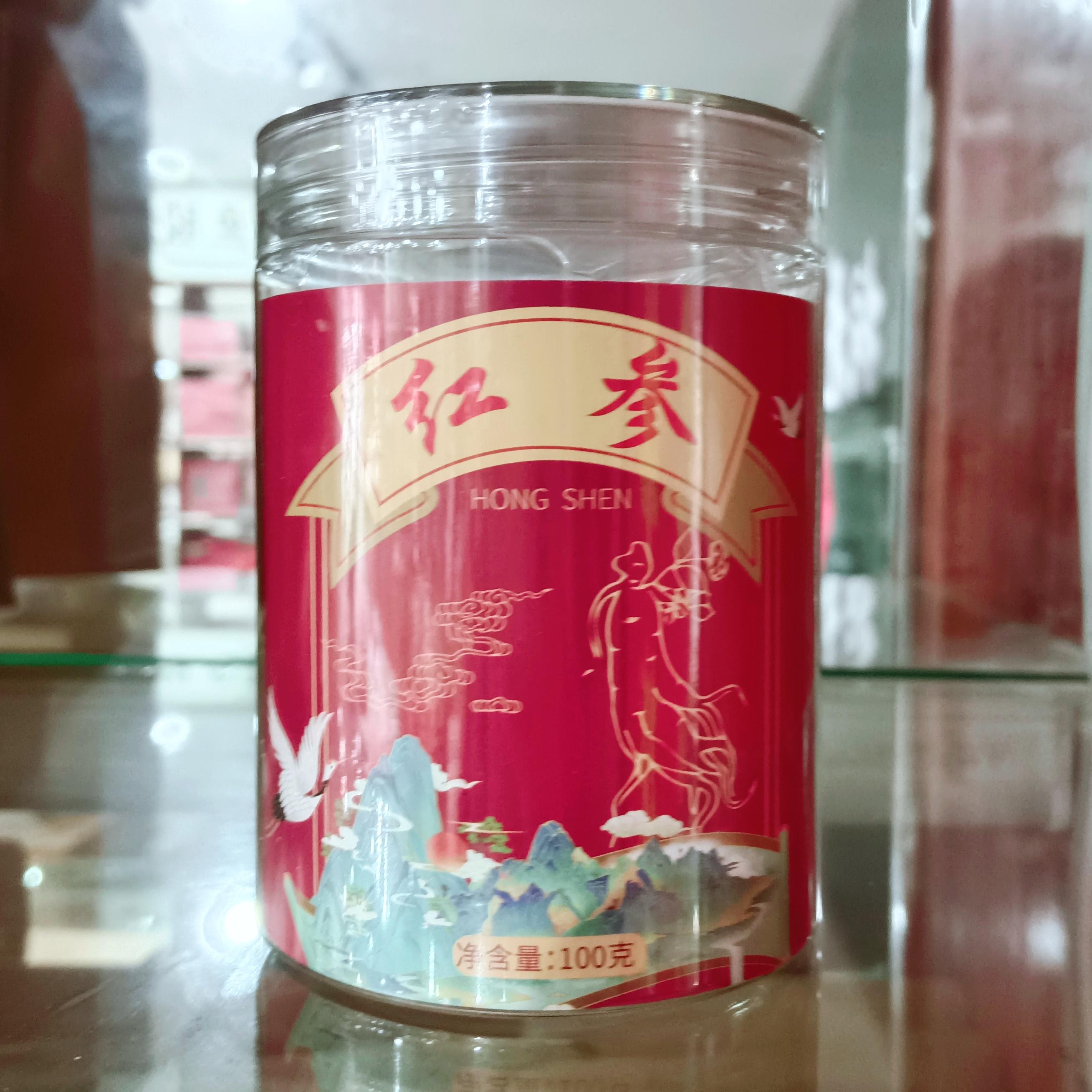【】红参（1.6）100g/瓶-农副产品
